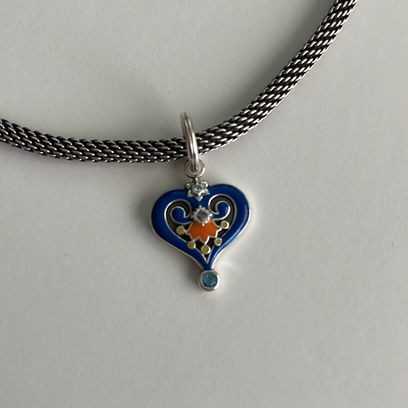Brighton Jewelry - Blue Heart Brighton Charm